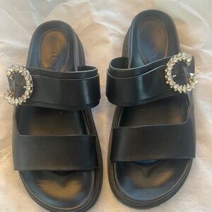 JIMMY CHOO Marga Crystal Embellished slide Size 6 / 35.5